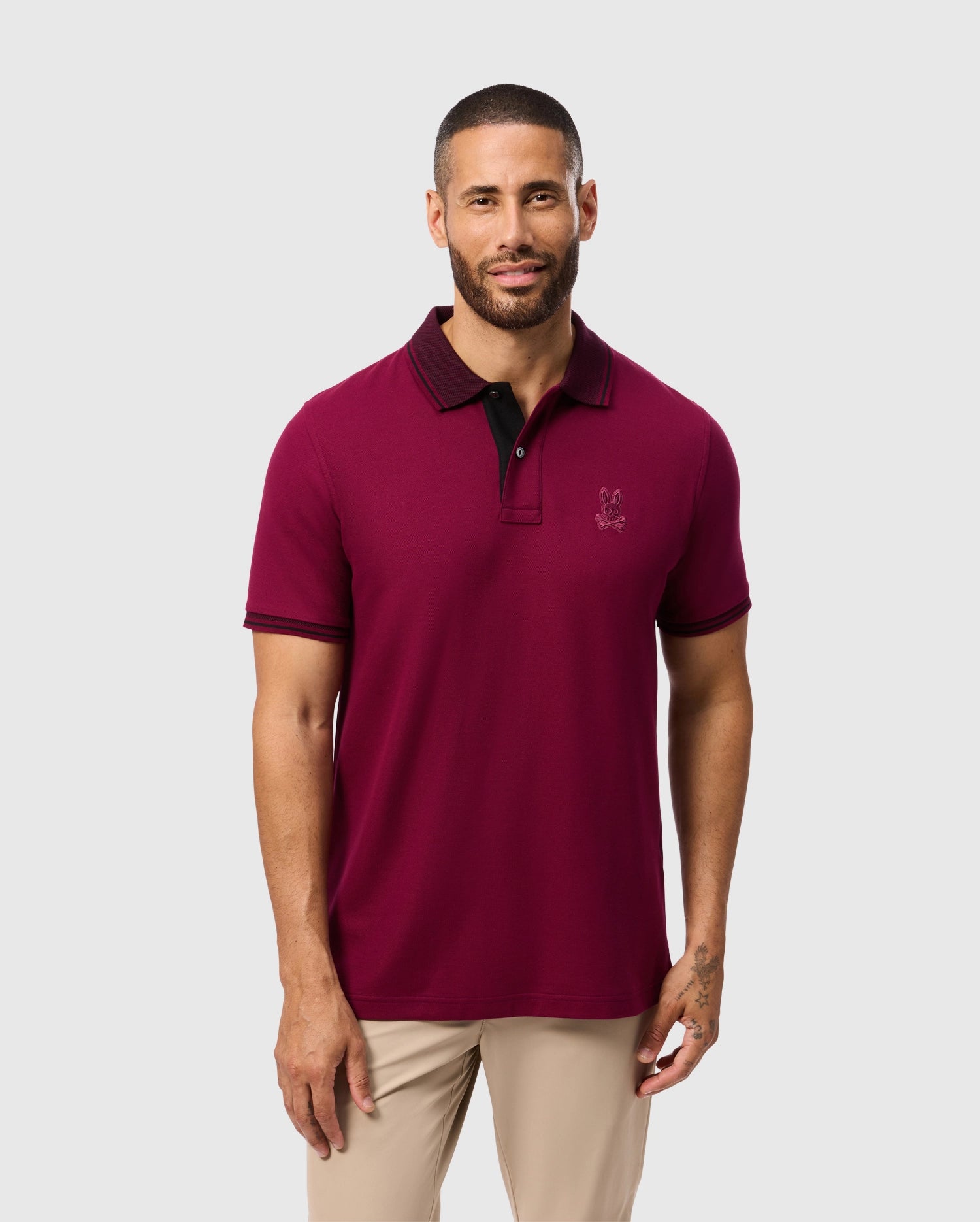 MENS MALTON PIQUE POLO SHIRT - B6K950D200