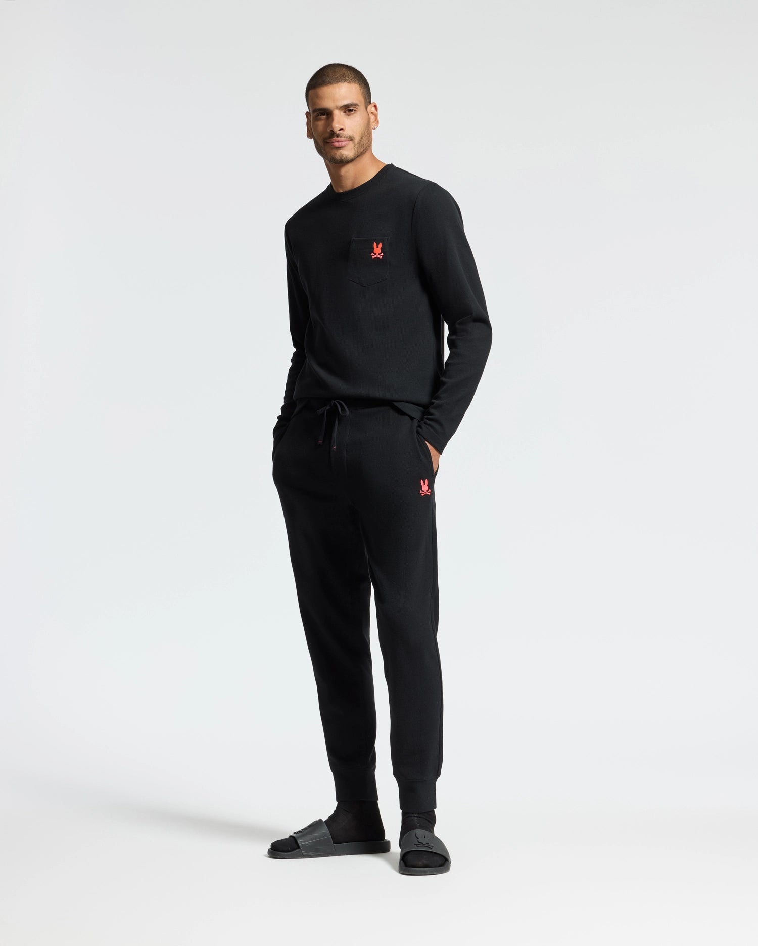 MENS VAL WAFFLE LOUNGE PANT - B6P673E200