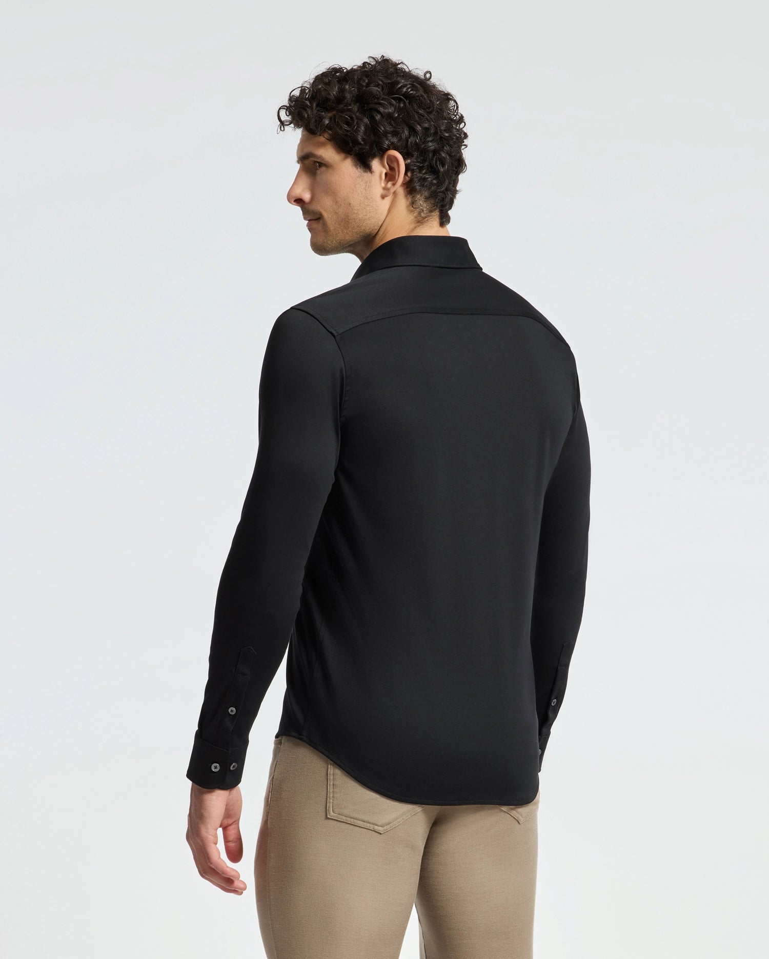 MENS INTERLOCK KNIT SHIRT - B6C188E200
