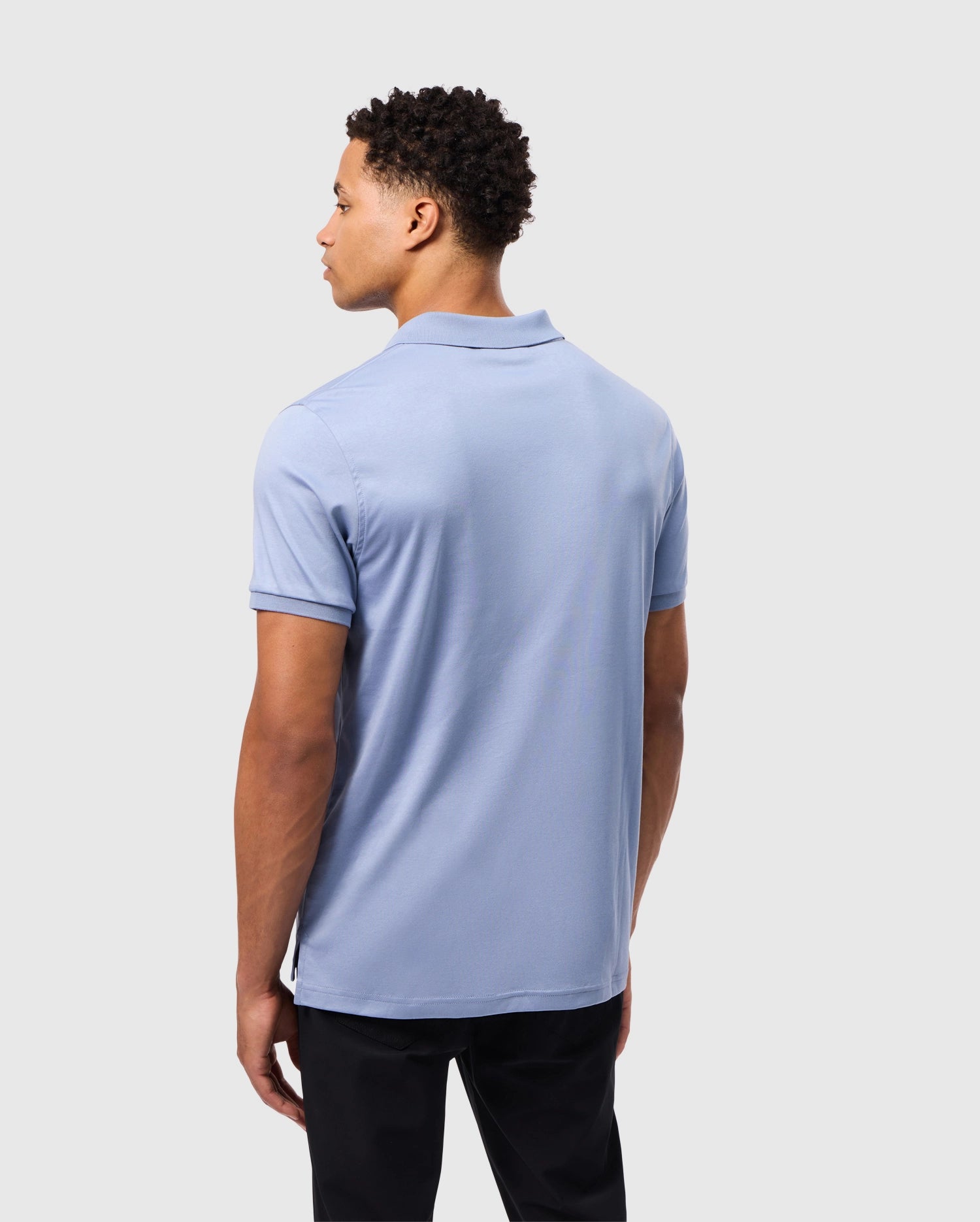 MENS BROADWAY MERCERIZED PIMA POLO SHIRT - B6K891D200
