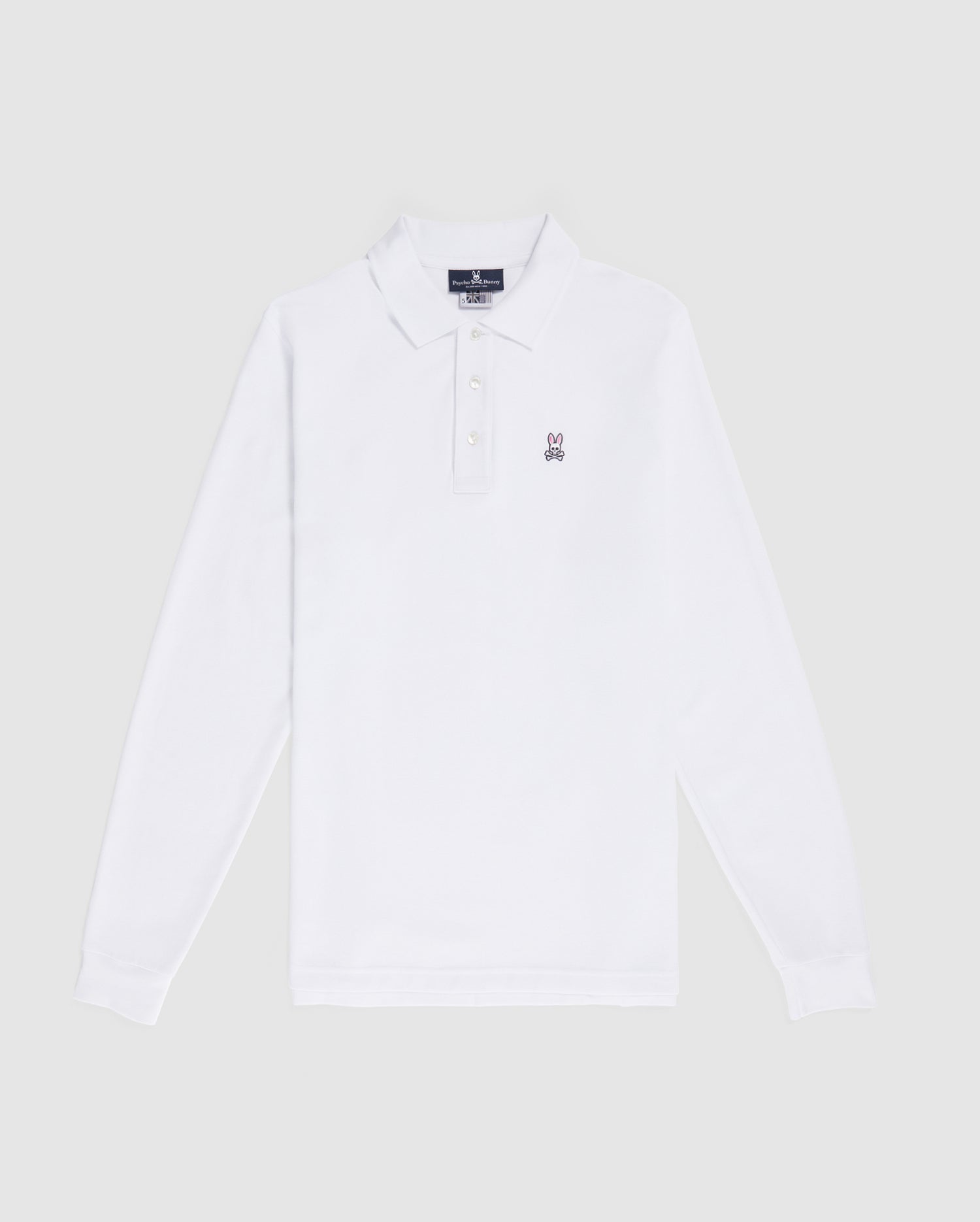 MENS LONG SLEEVE CLASSIC POLO - B6M658ARPC