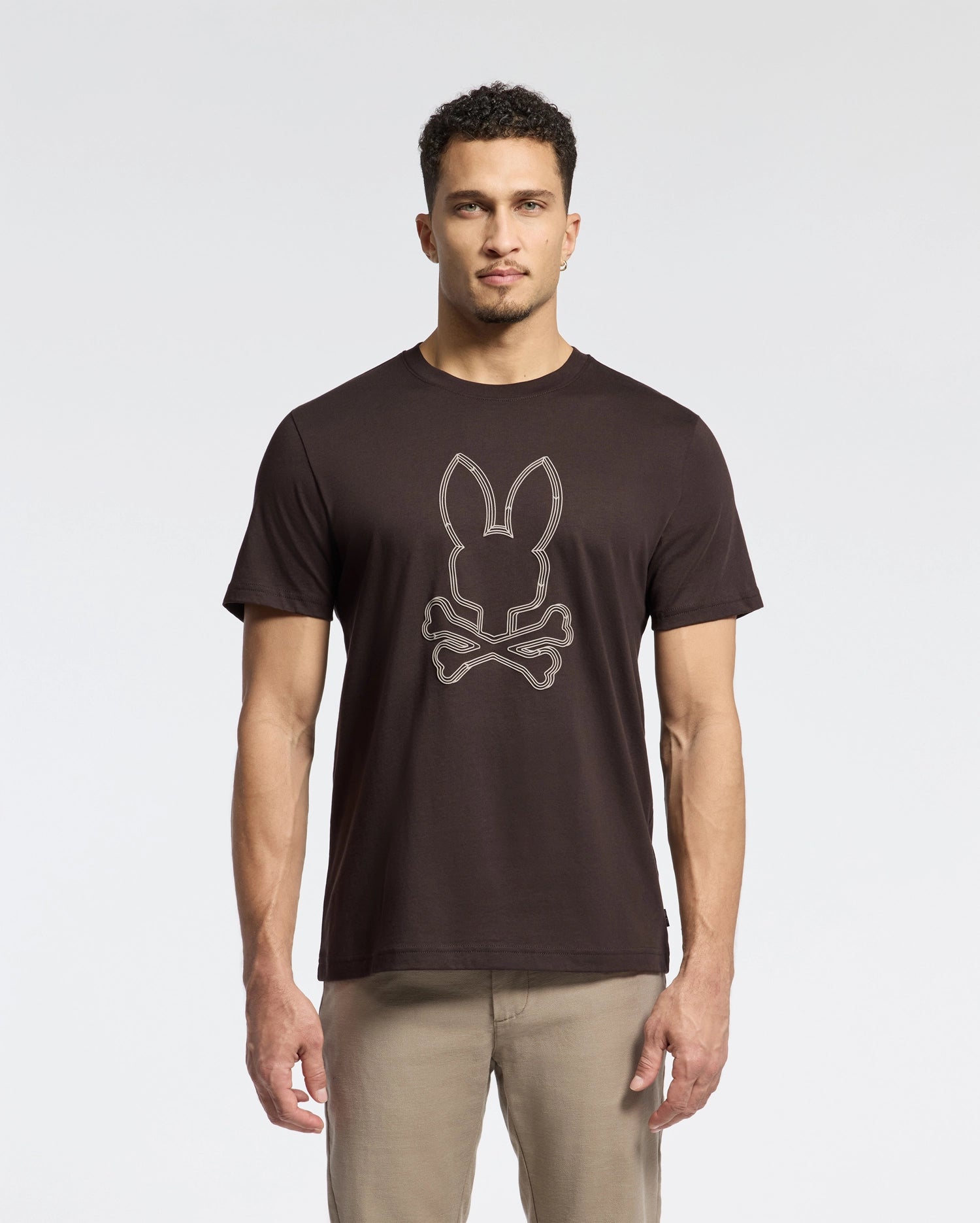 MENS MONARC FRONT BUNNY GRAPHIC TEE - B6U211E200