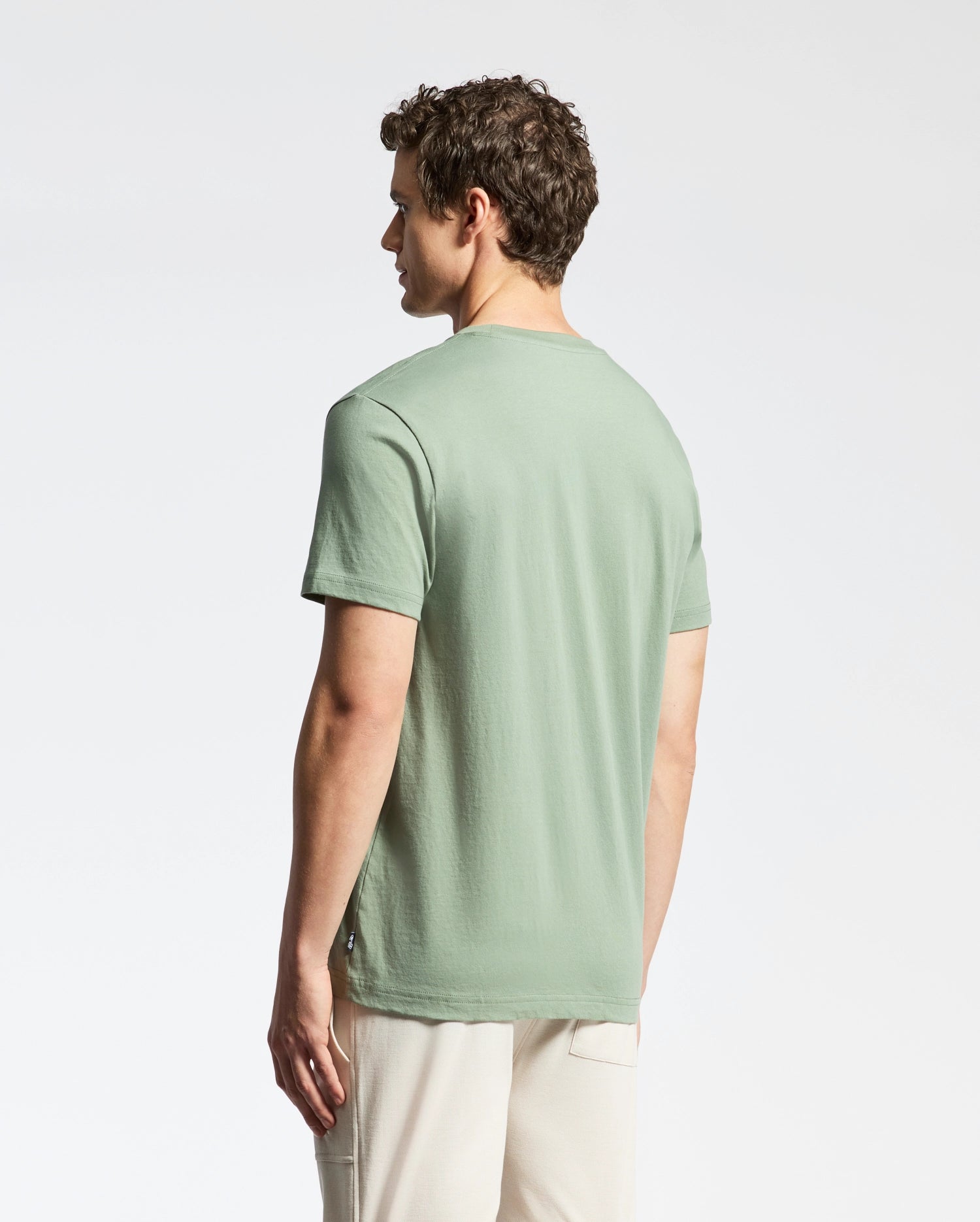 MENS BERNI EMBROIDERED WORDMARK GRAPHIC TEE - B6U417F200