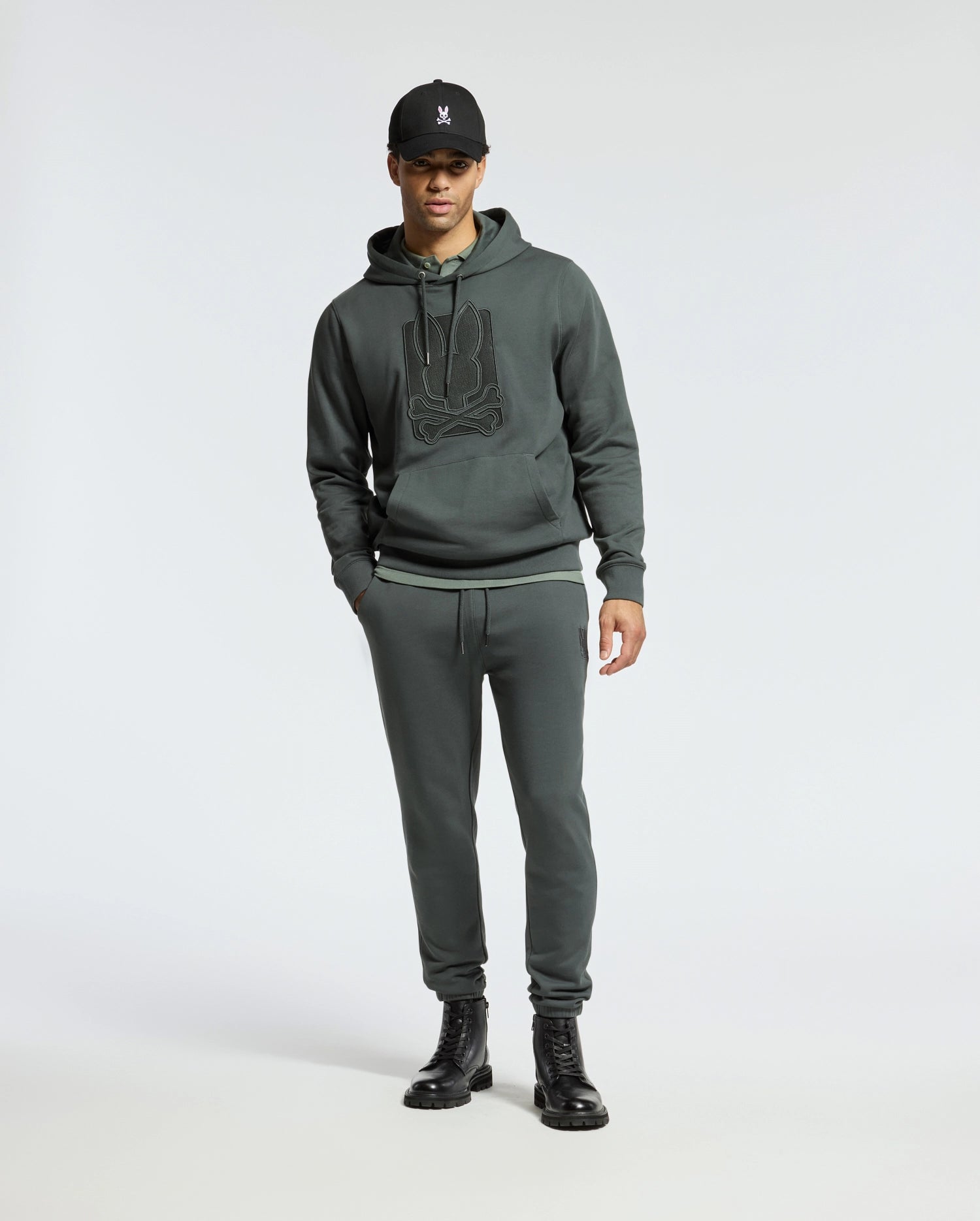 MENS PIERCE ESSENTIAL FRENCH TERRY SWEATPANT - B6P136E200